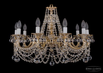 Люстра хрустальная Bohemia Ivele 1702/10/C/GW/Balls