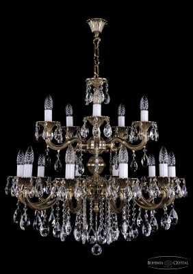 Люстра хрустальная Bohemia Ivele 1702/10+5/B/GB