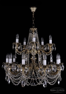 Люстра хрустальная Bohemia Ivele 1702/10+5/C/GB