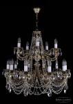 Люстра хрустальная Bohemia Ivele 1702/10+5/C/GB