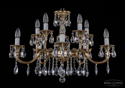Люстра хрустальная Bohemia Ivele 1702/5+5/265+110/A/GB