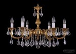 Люстра хрустальная Bohemia Ivele 1702/6/A/G/Leafs