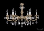 Люстра хрустальная Bohemia Ivele 1702/6/A/GW/Leafs