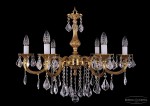 Люстра хрустальная Bohemia Ivele 1702/6/B/G/Leafs