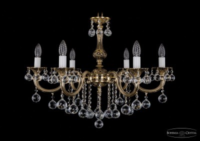Люстра хрустальная Bohemia Ivele 1702/6/B/GB/Balls