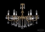 Люстра хрустальная Bohemia Ivele 1702/6/B/GB/Leafs
