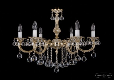 Люстра хрустальная Bohemia Ivele 1702/6/B/GW/Balls