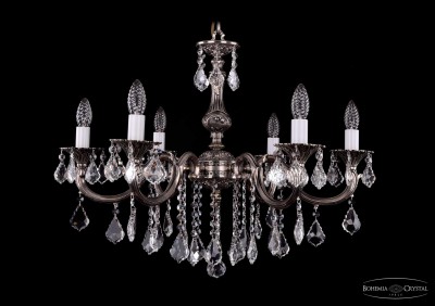 Люстра хрустальная Bohemia Ivele 1702/6/B/NB/Leafs