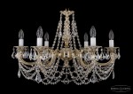 Люстра хрустальная Bohemia Ivele 1702/6/C/GW/Leafs