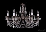 Люстра хрустальная Bohemia Ivele 1702/6/C/NB/Leafs