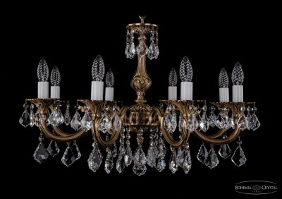 Люстра хрустальная Bohemia Ivele 1702/8/A/FP/Leafs