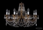 Люстра хрустальная Bohemia Ivele 1702/8/C/FP/Leafs