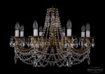 Люстра хрустальная Bohemia Ivele 1702/8/265/C/FP