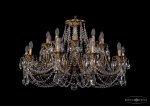 Люстра хрустальная Bohemia Ivele 1702/10+10/300+150/C/FP