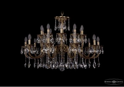 Люстра хрустальная Bohemia Ivele 1702/10+10/335+150/A/FP