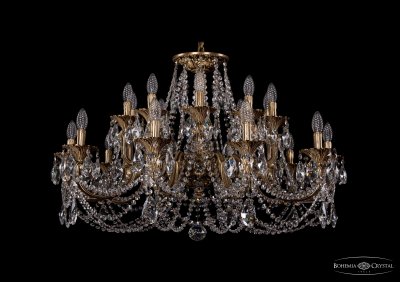 Люстра хрустальная Bohemia Ivele 1702/10+10/335+150/C/FP