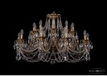 Люстра хрустальная Bohemia Ivele 1702/10+10/335+150/C/FP