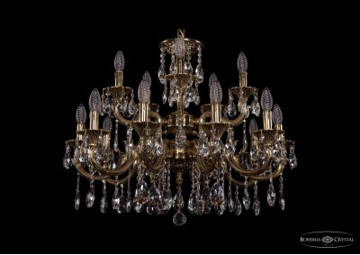 Люстра хрустальная Bohemia Ivele 1722/10+5/265+181/A/GB