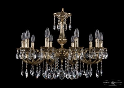 Люстра хрустальная Bohemia Ivele 1702/10/250/A/GB Люстра хрустальная Bohemia Ivele 1702/10/250/A/GB