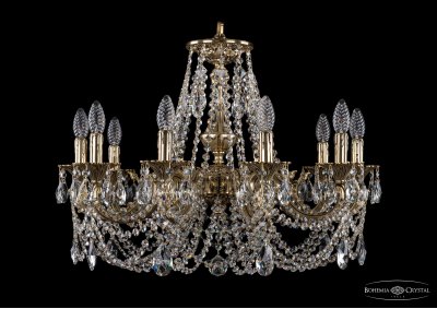 Люстра хрустальная Bohemia Ivele 1702/10/250/C/GB
