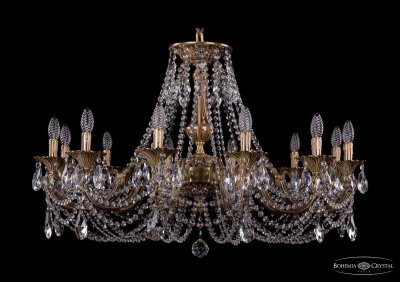 Люстра хрустальная Bohemia Ivele 1702/12/335/C/FP