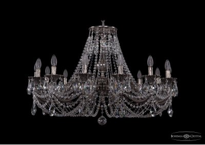 Люстра хрустальная Bohemia Ivele 1702/14/300/C/NB