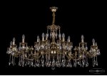 Люстра хрустальная Bohemia Ivele 1702/16+8/335+265+150/A/GB