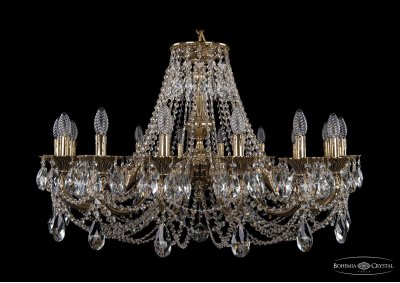 Люстра хрустальная Bohemia Ivele 1702/16/300/C/GB