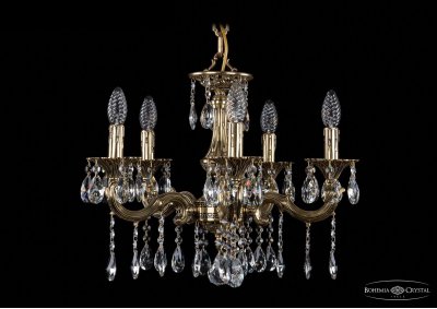 Люстра хрустальная Bohemia Ivele 1702/5/175/A/GB Люстра хрустальная Bohemia Ivele 1702/5/175/A/GB