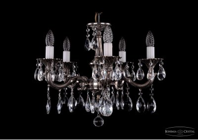 Люстра хрустальная Bohemia Ivele 1702/5/175/A/NB Люстра хрустальная Bohemia Ivele 1702/5/175/A/NB