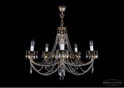 Люстра хрустальная Bohemia Ivele 1702/5/250/C/GB