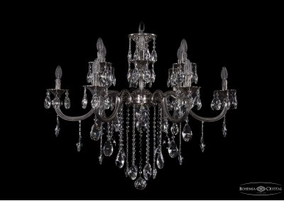 Люстра хрустальная Bohemia Ivele 1702/6+6/335+150/B/NB