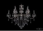 Люстра хрустальная Bohemia Ivele 1702/6+6/335+150/B/NB