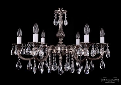 Люстра хрустальная Bohemia Ivele 1702/6/250/A/NB