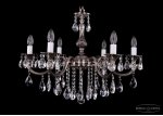 Люстра хрустальная Bohemia Ivele 1702/6/250/B/NB