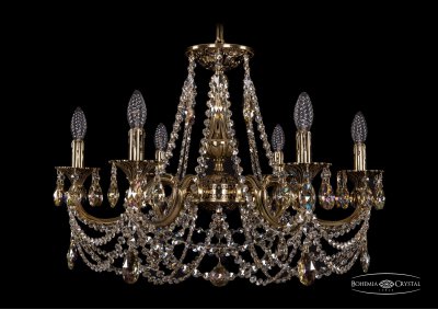 Люстра хрустальная Bohemia Ivele 1702/6/250/C/GB/R701