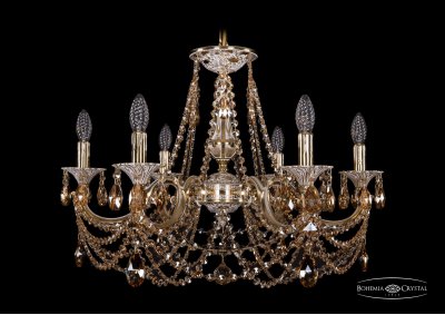 Люстра хрустальная Bohemia Ivele 1702/6/250/C/GW/R721