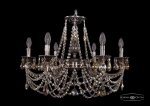 Люстра хрустальная Bohemia Ivele 1702/6/250/C/NB/R701