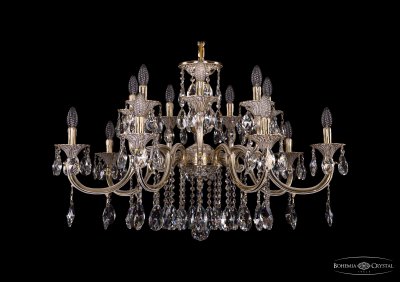 Люстра хрустальная Bohemia Ivele 1702/7+7/300+150/A/GW