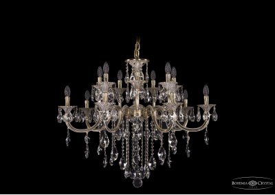 Люстра хрустальная Bohemia Ivele 1702/7+7/300+150/B/GW