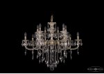 Люстра хрустальная Bohemia Ivele 1702/7+7/300+150/B/GW