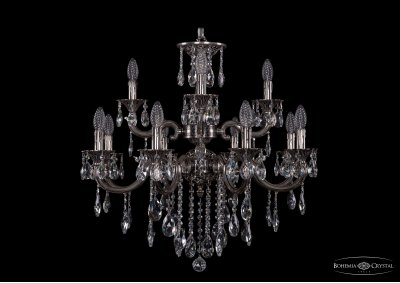 Люстра хрустальная Bohemia Ivele 1722/8+4/265+181/B/NB