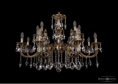Люстра хрустальная Bohemia Ivele 1702/8+8/300+150/A/GB