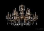 Люстра хрустальная Bohemia Ivele 1702/8+8/300+150/A/GB