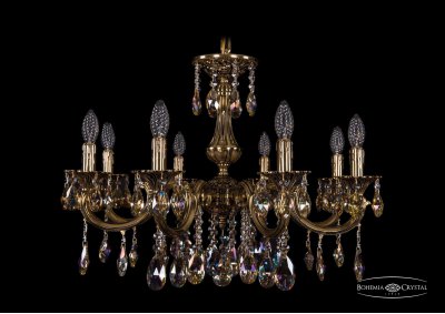 Люстра хрустальная Bohemia Ivele 1702/8/250/A/GB/K701