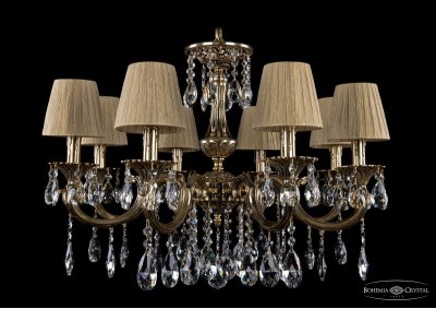 Люстра хрустальная Bohemia Ivele 1702/8/250A/GB/SH7