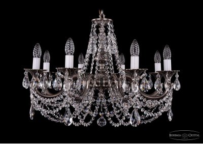Люстра хрустальная Bohemia Ivele 1702/8/250/C/NB Люстра хрустальная Bohemia Ivele 1702/8/250/C/NB