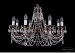 Люстра хрустальная Bohemia Ivele 1702/8/250/C/NB