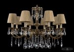 Люстра хрустальная Bohemia Ivele 1702/8/265/A/GB/SH7