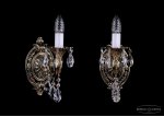 Светильник настенный бра Bohemia Ivele 1702B/1/175/A/GB
